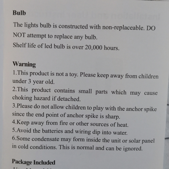 Solar powered Christmas/Party string lights - Picture 6 of 6